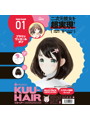 KUU-HAIR［くうヘアー］ 01. ブラウンワンカールボブ つかこ