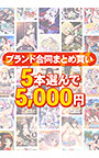 【まとめ買い】2，000作品以上から5本選んで5，000円！秋のブランド合同セット